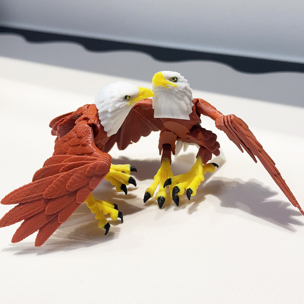 3D Printing Eagle - 3d Printing Cute And Silly Eagle