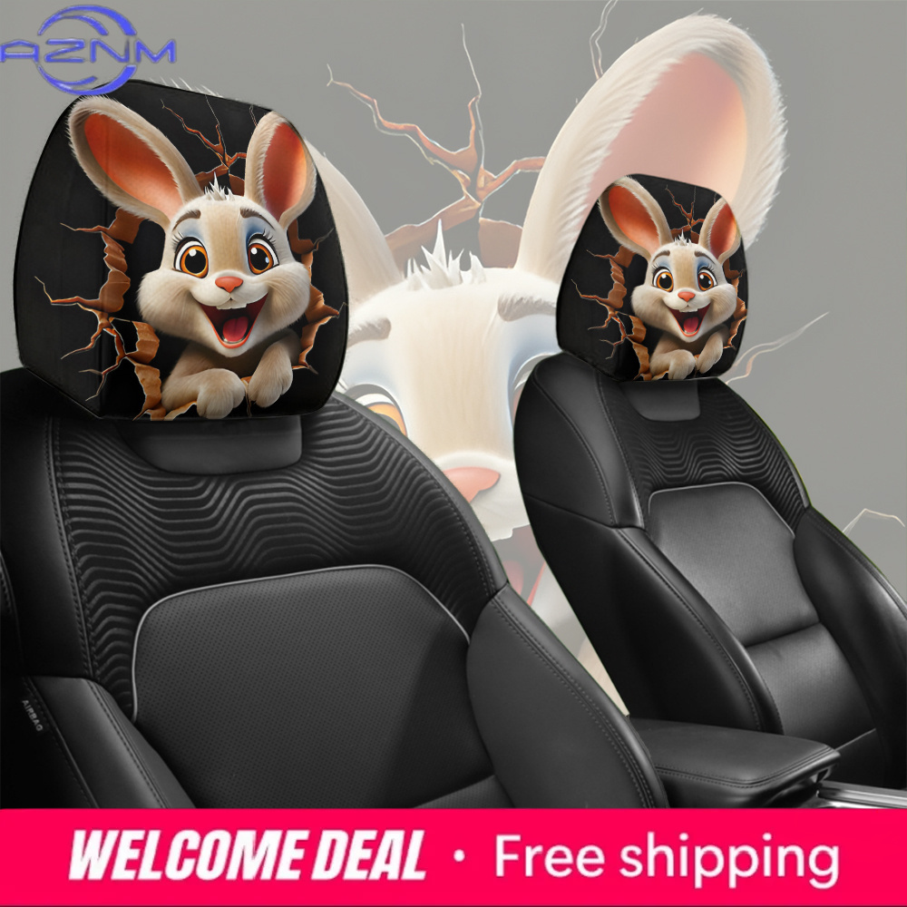 3D Printing Rabbit - 2Pcs Cute 3D Rabbit Breakthrough Print