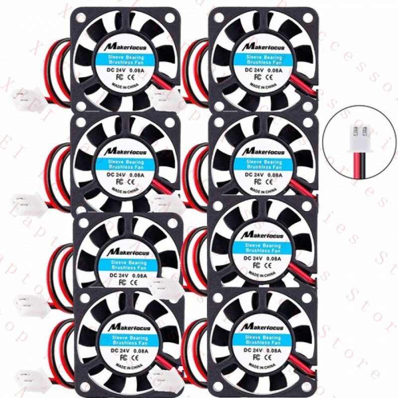Cooling Fan 40Mm 3D - F 8pcs Mini Silent 3D Printer