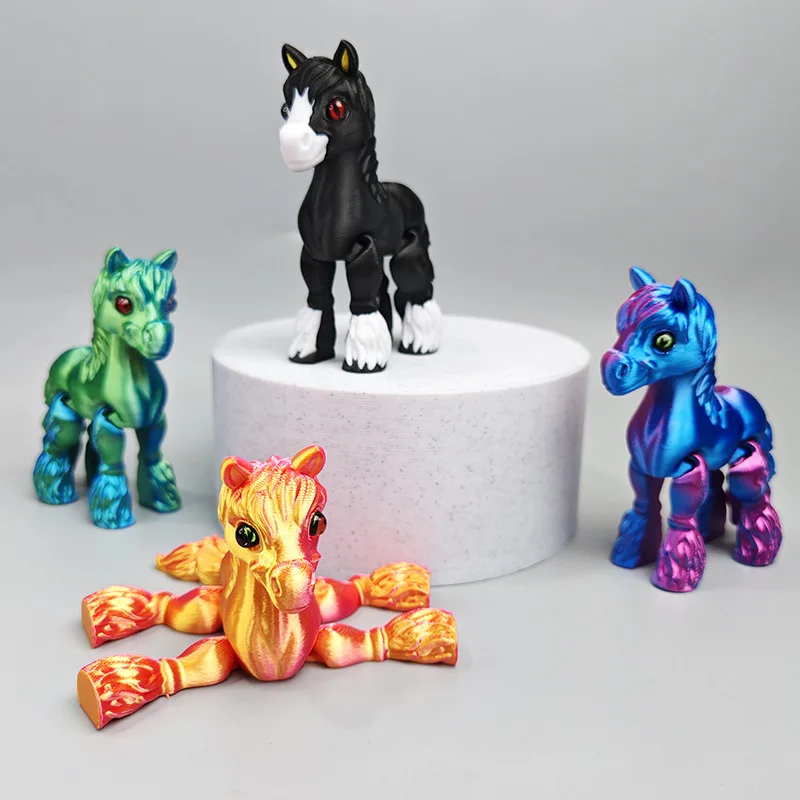 3D Printing Eagle - 3D Printed Multi-joint Movable Horse Animals