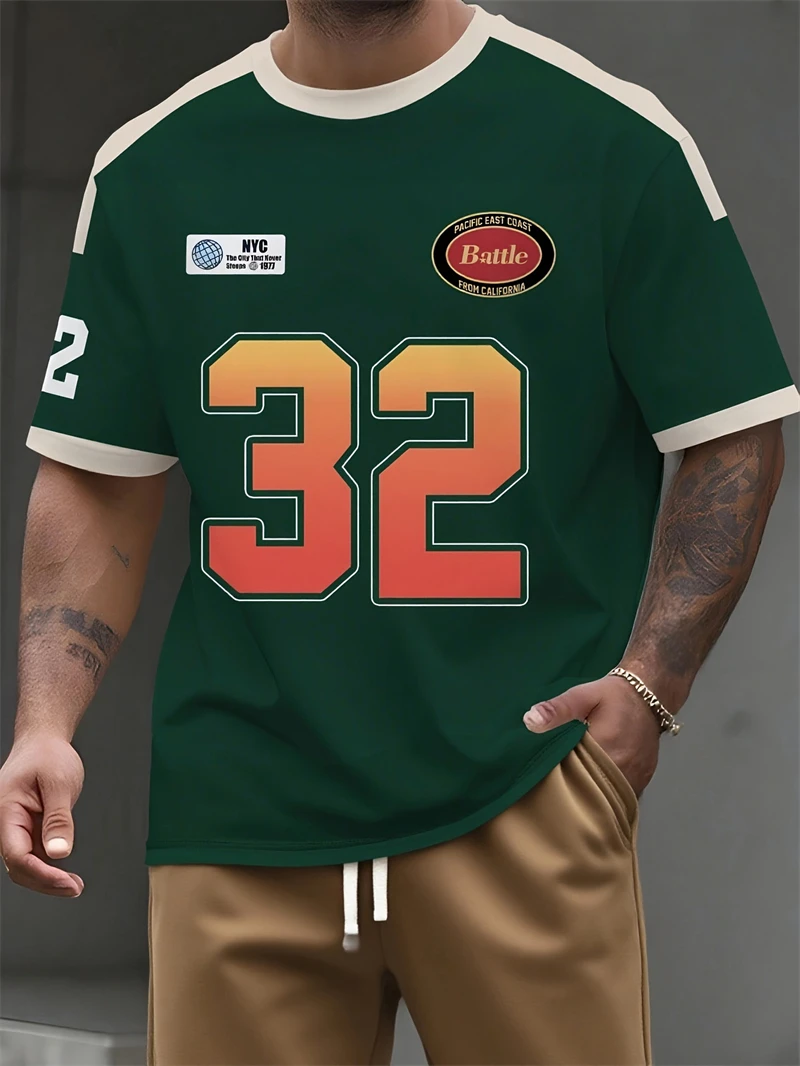 3D Printing Nyc - Men's Green NYC 32 Battle Print
