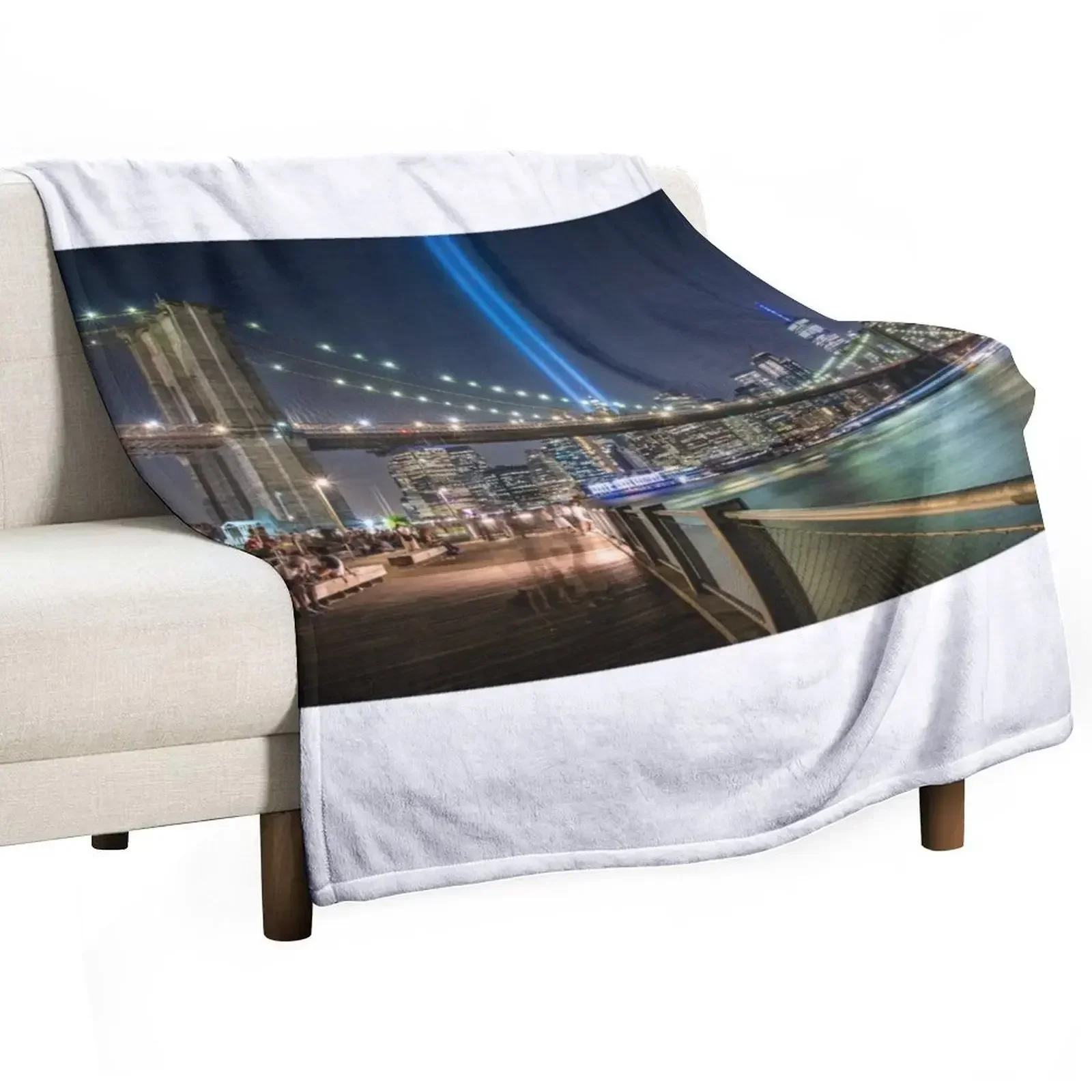 3D Printing Nyc - NYC 9/11 Throw Blanket Flannel Fleece