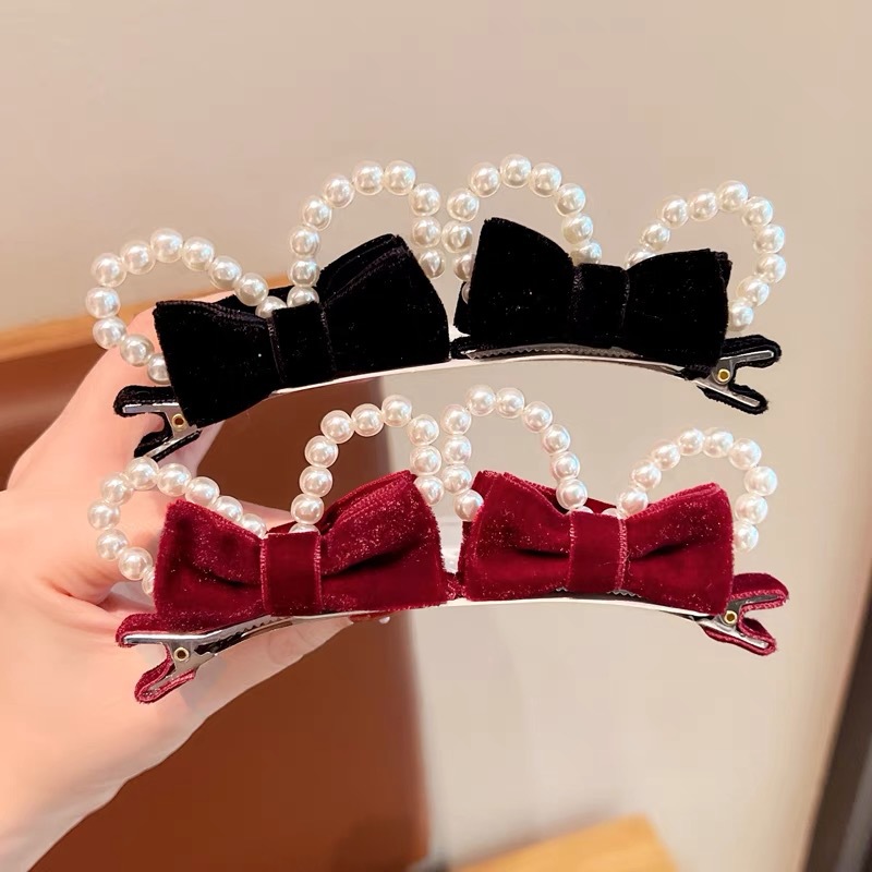2pcs/set Double-Sided Bow Hair - 3D Printing Rabbit ulasan dan harga
