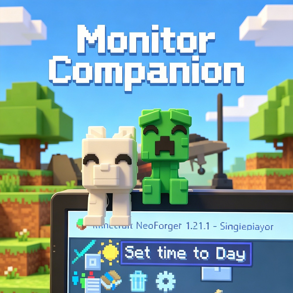 Cute Creeper Dog Computer Moni - 3D Printing Laptop ulasan dan harga