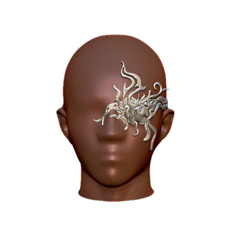 3D Print Vintage Resin Half Fa - 3D Printing Gold ulasan dan harga