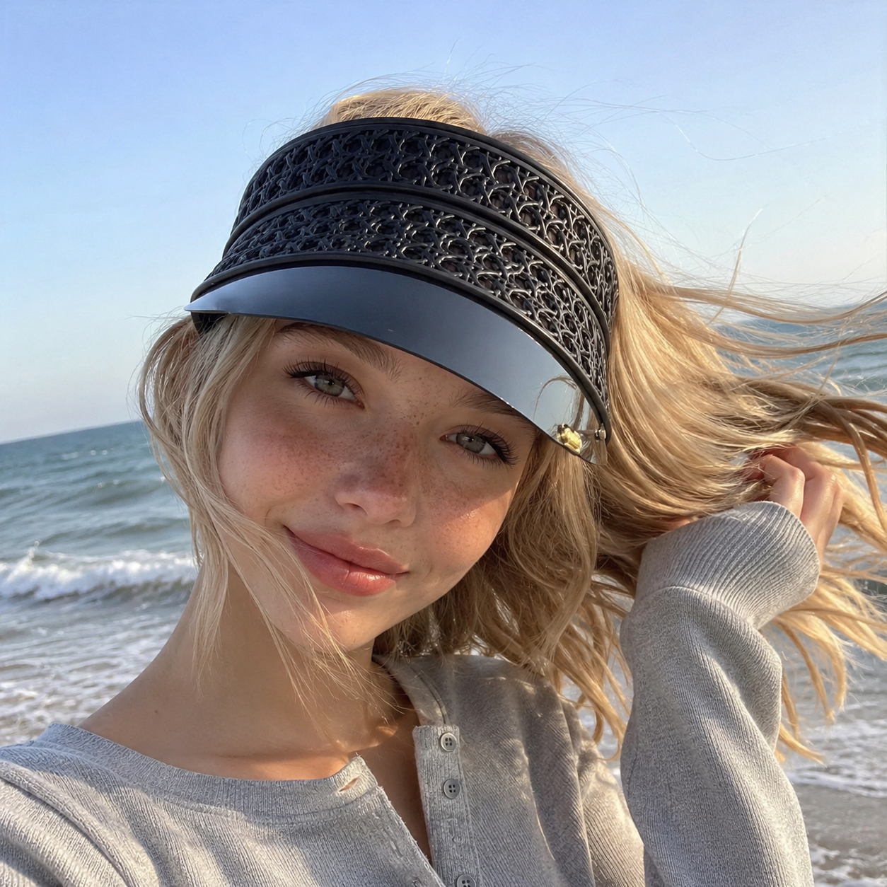 Oversized Sun Visor Sunglasses - 3D Printing Glasses Frames ulasan dan harga