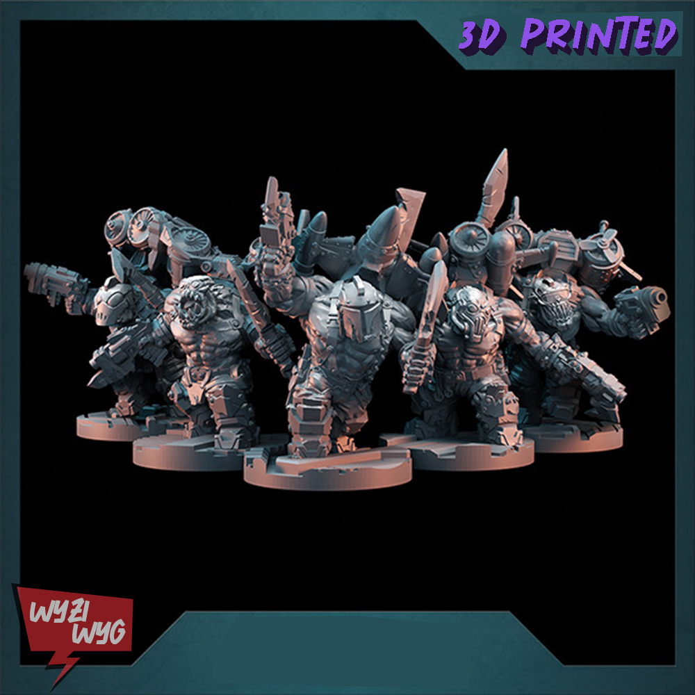 Rocket Orcs  Armour Miniature, - 3D Printing Simulator ulasan dan harga