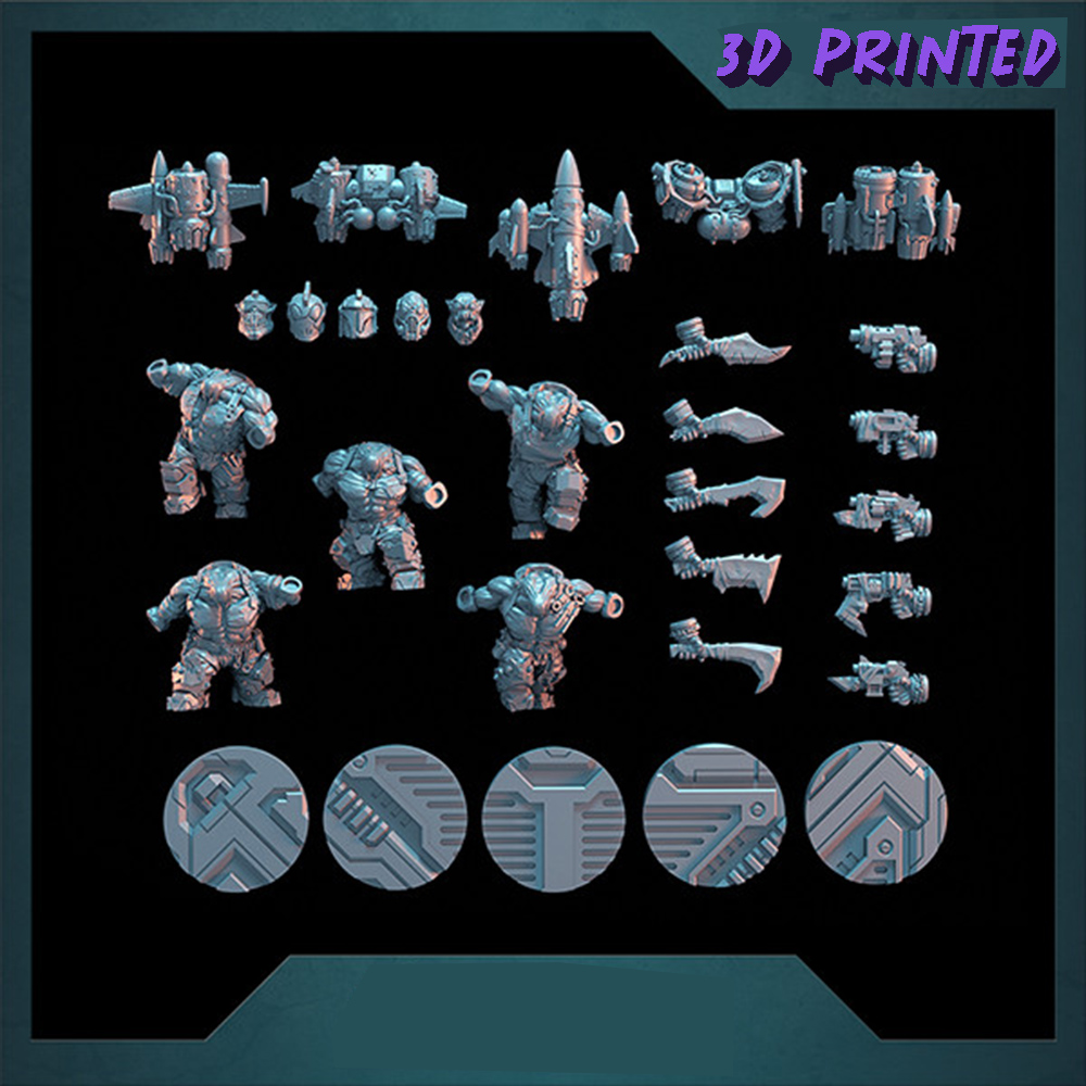 Rocket Orcs  Armour Miniature, - 3D Printing Simulator ulasan dan harga