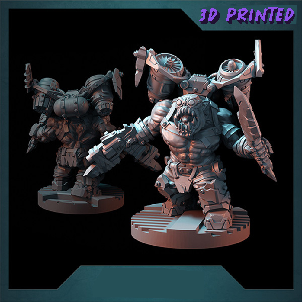 Rocket Orcs  Armour Miniature, - 3D Printing Simulator ulasan dan harga