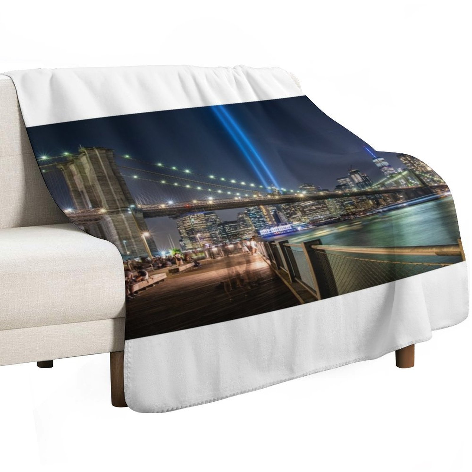 NYC 9/11 Throw Blanket Cozy Th - 3D Printing Nyc ulasan dan harga