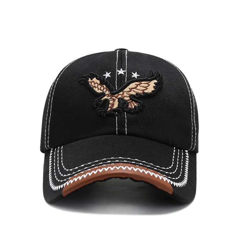 Vintage 3D Embroidered Printed - 3D Printing Eagle ulasan dan harga