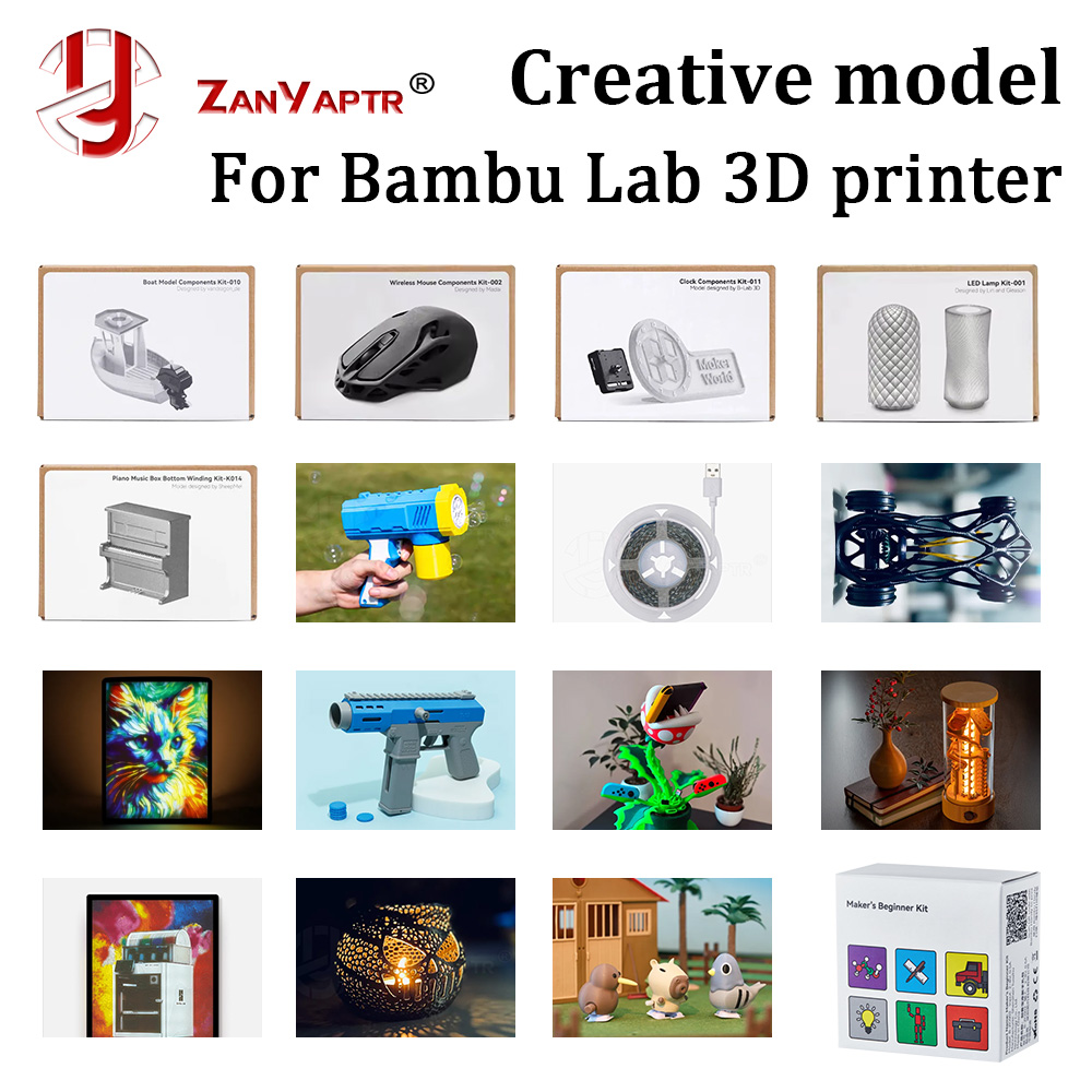 For Bambu Lab DIY Creative Mod - 3D Printing Laptop ulasan dan harga