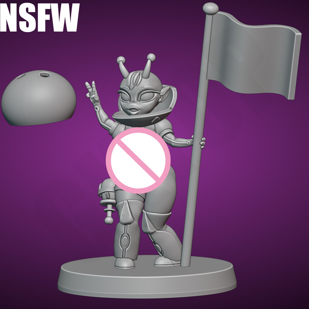 Space Explorer Alien NSFW 1/24 - 3D Printing Rabbit ulasan dan harga