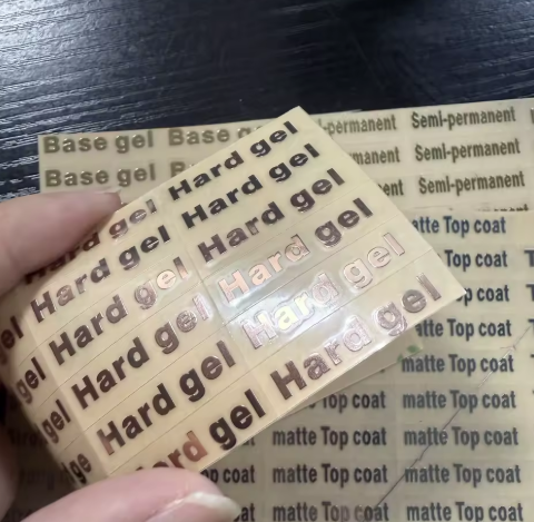 Customized brand logo stickers - 3D Printing Logo ulasan dan harga