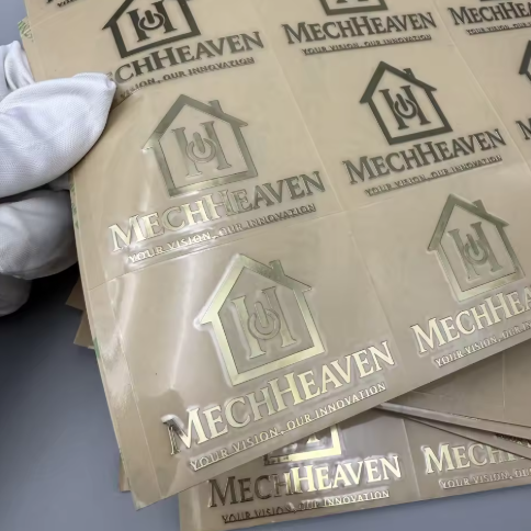 Customized brand logo stickers - 3D Printing Logo ulasan dan harga