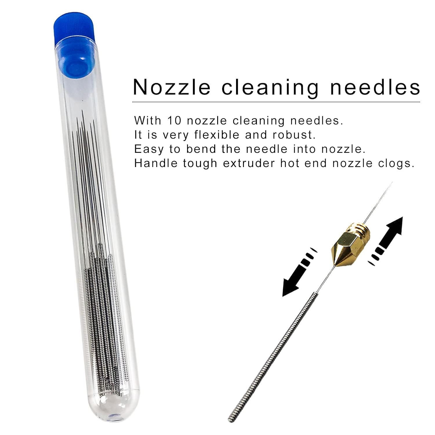 CREALITY 20 Pcs MK8 Brass Nozz - 3D Printer Extruder ulasan dan harga