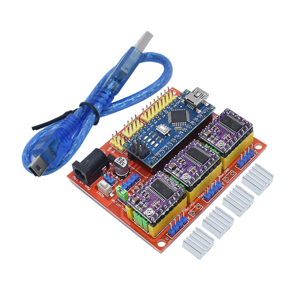 CNC shield v3 V4 engraving mac - Motherboard 3D Printer ulasan dan harga