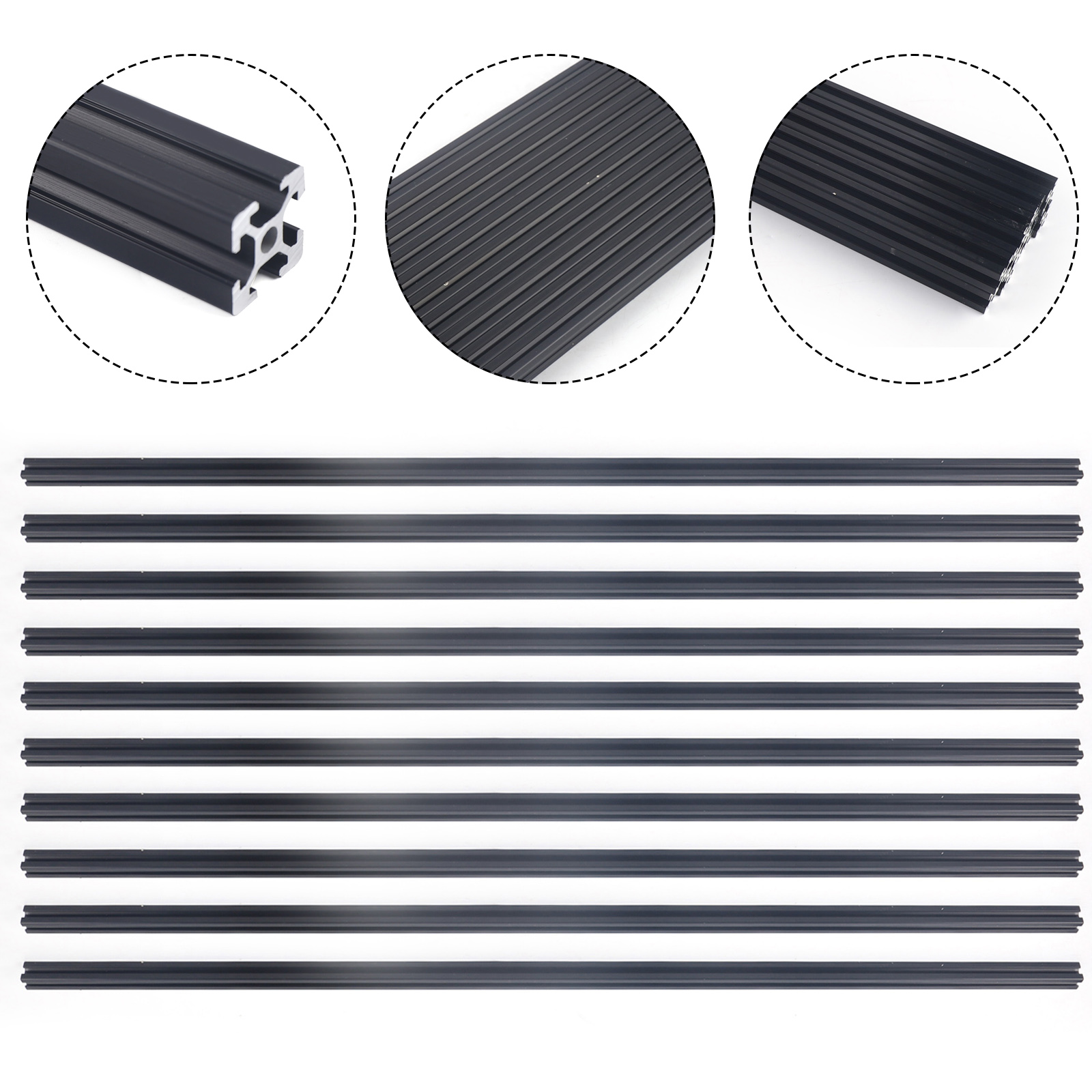 10 PACK 20*20 T-Slot Aluminum  - 3D Printer Extruder ulasan dan harga