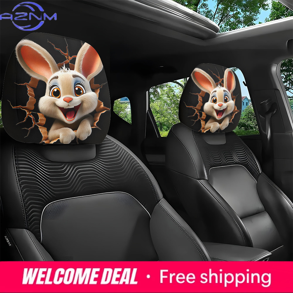 2Pcs Cute 3D Rabbit Breakthrou - 3D Printing Rabbit ulasan dan harga