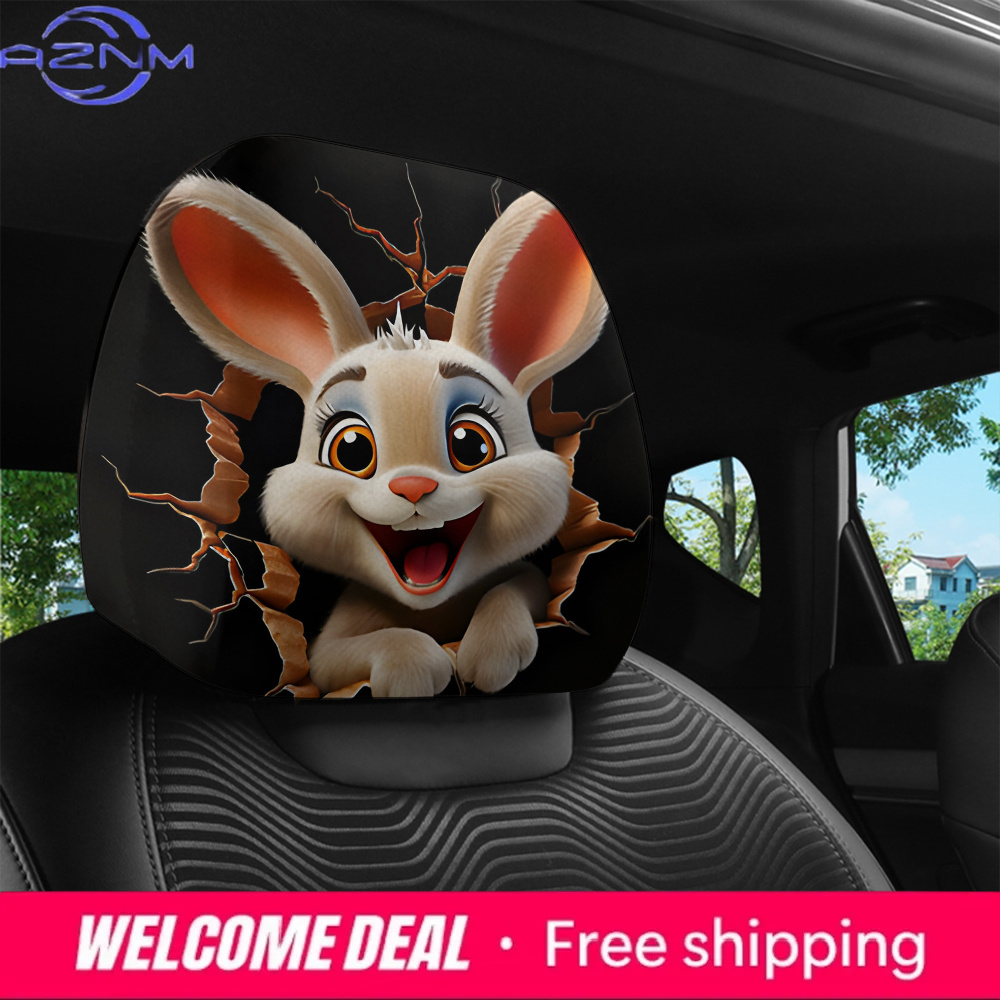 2Pcs Cute 3D Rabbit Breakthrou - 3D Printing Rabbit ulasan dan harga