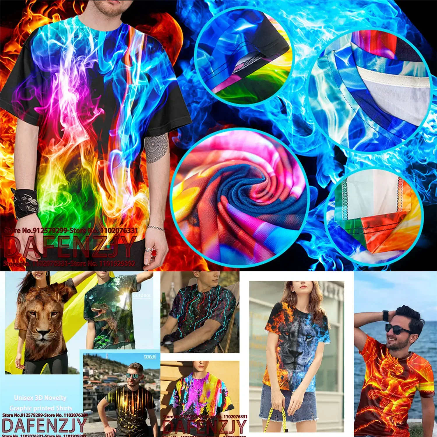 Summer Sports Street Trend Men - 3D Printing Logo ulasan dan harga