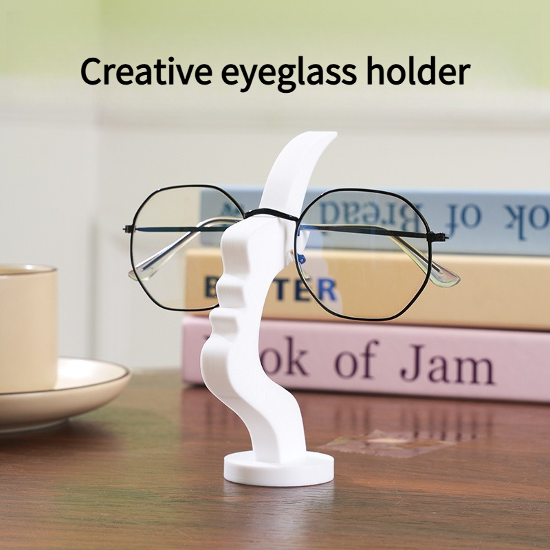 Creative side face shaped glas - 3D Printing Glasses Frames ulasan dan harga