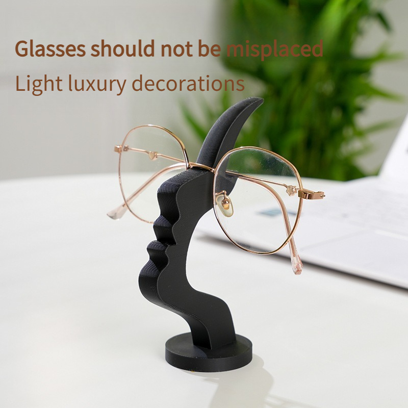 Creative side face shaped glas - 3D Printing Glasses Frames ulasan dan harga