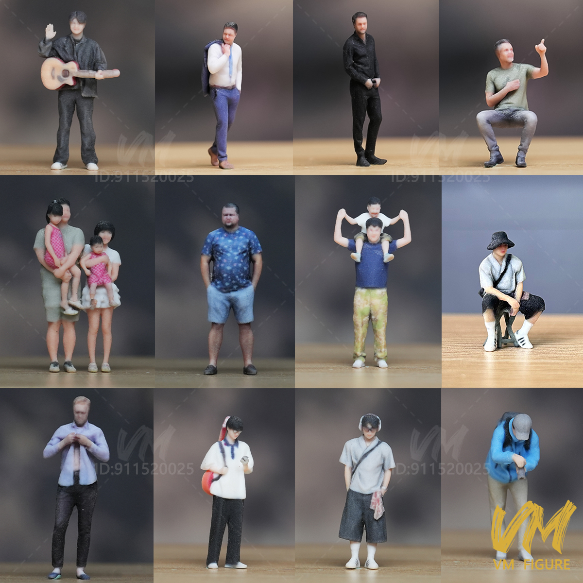 3D Print Miniature Figures 1/8 - 3D Printing Guitar ulasan dan harga