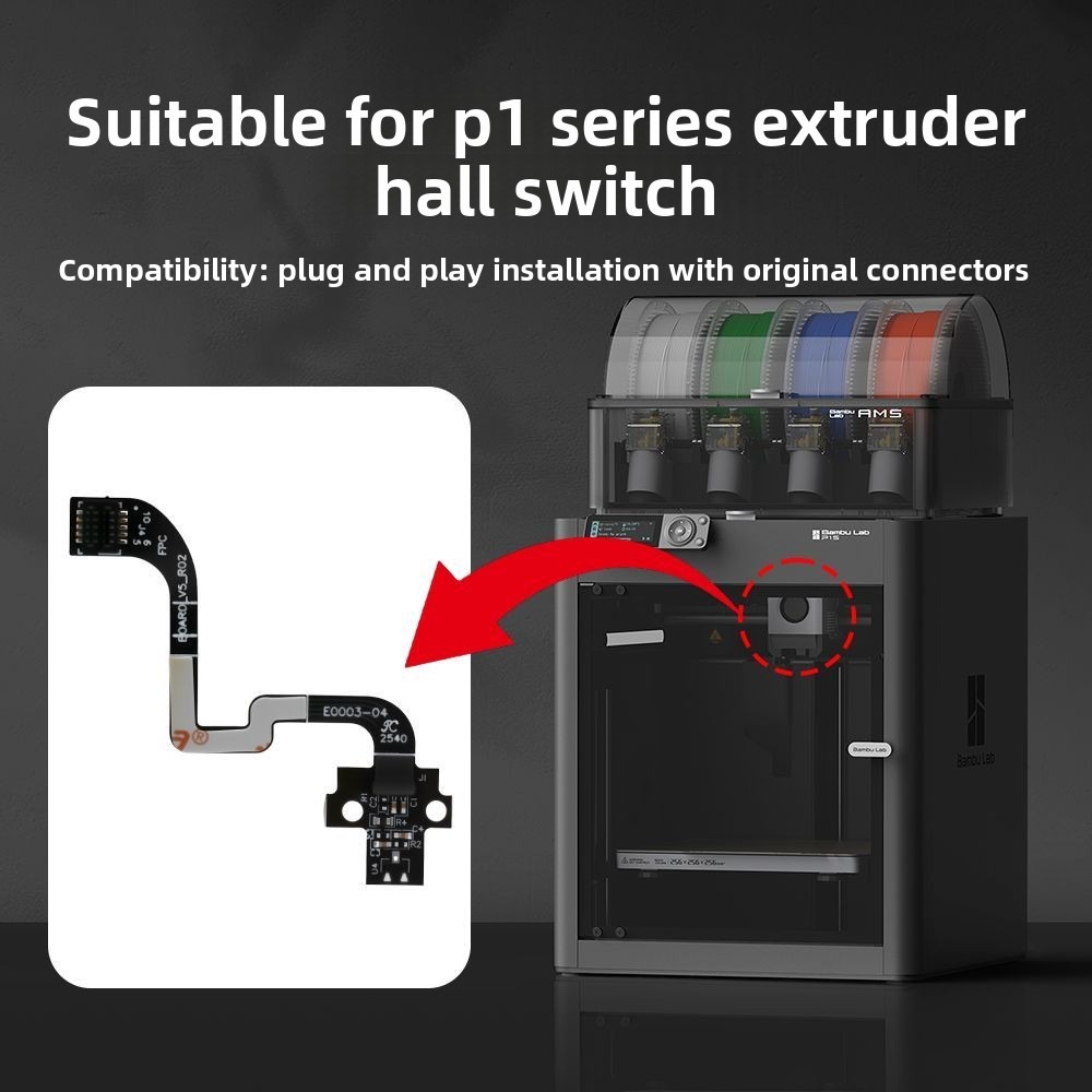 For A1/A1mini/P1P/P1S Hall Swi - 3D Printing Xyz ulasan dan harga