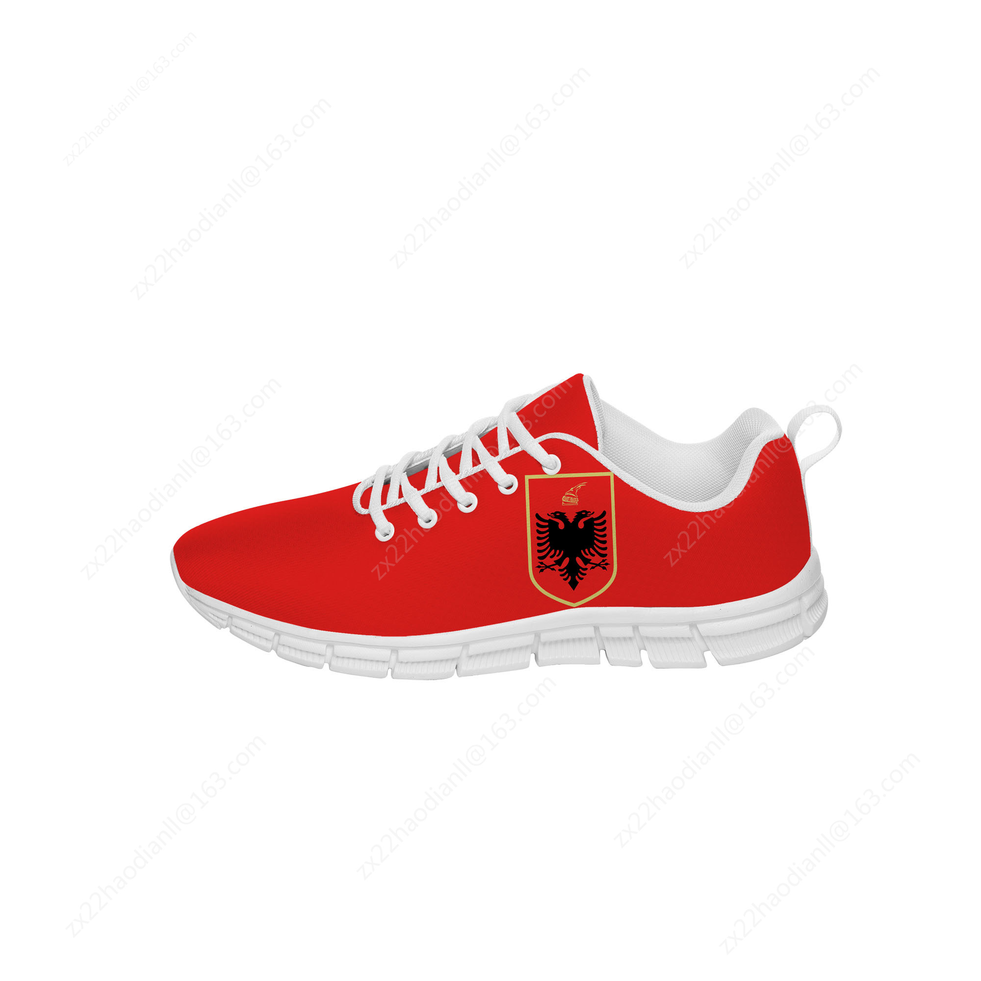 Albania Flag Eagle Sneakers Me - 3D Printing Eagle ulasan dan harga