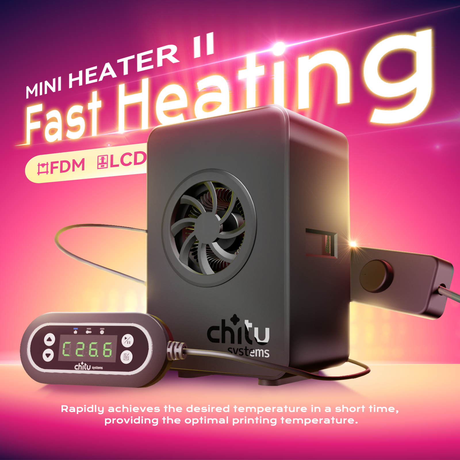 Chitu Systems H2 Mini Heater N - 3D Printing Xyz ulasan dan harga