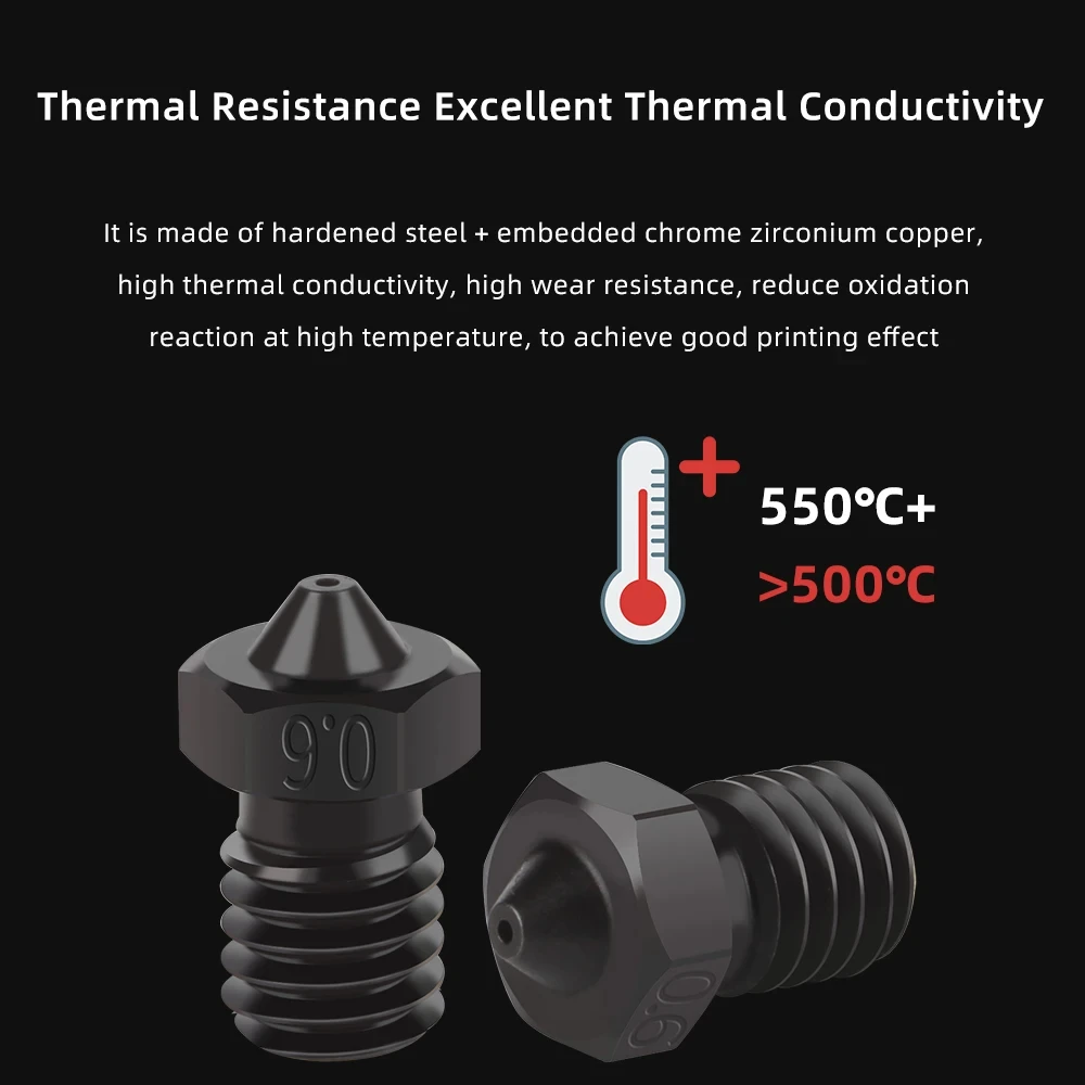 E3D Nozzle 0.2/0.4/0.6/0.8mm H - 3D Printer Extruder ulasan dan harga