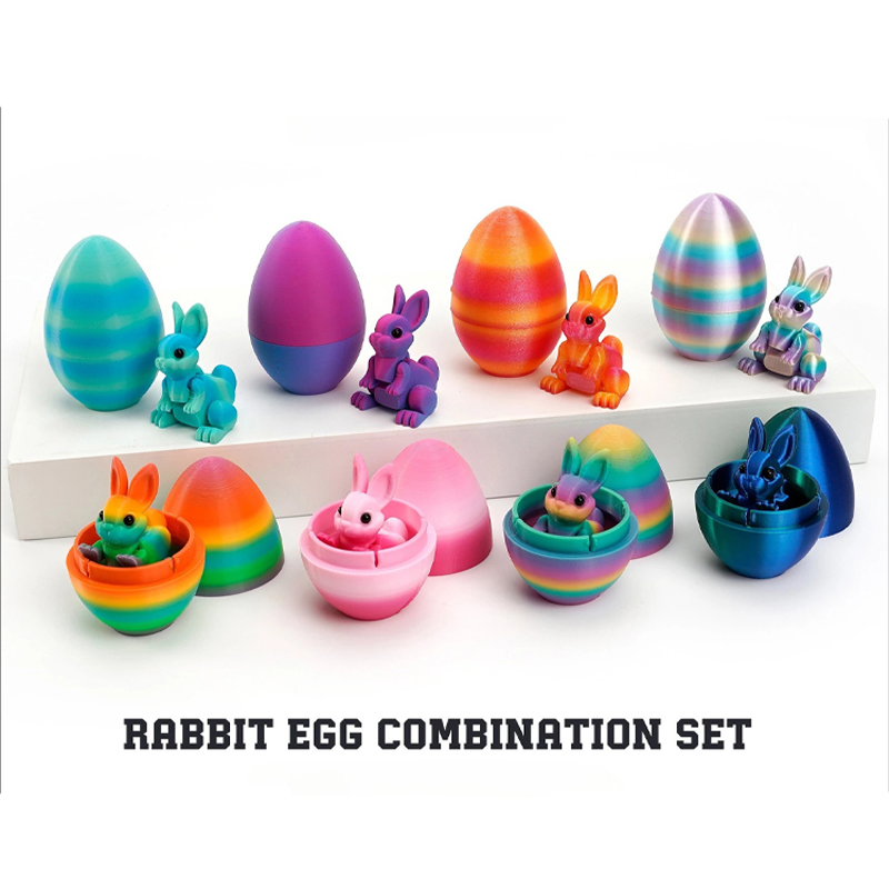 3D Printed Rabbit Eggs Figurin - 3D Printing Rabbit ulasan dan harga