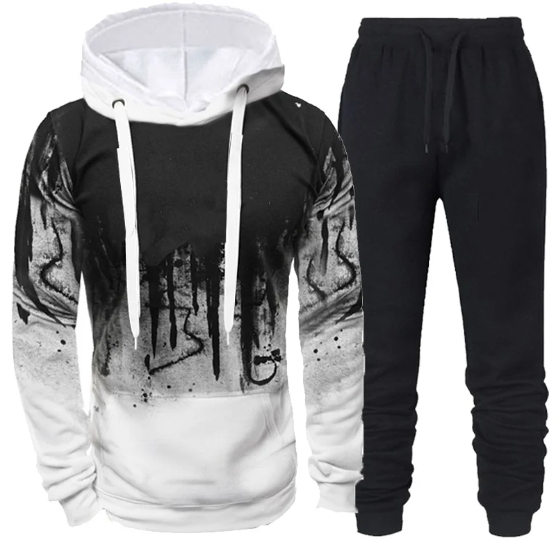 Spring Autumn Men's Trending T - 3D Printing Custom ulasan dan harga