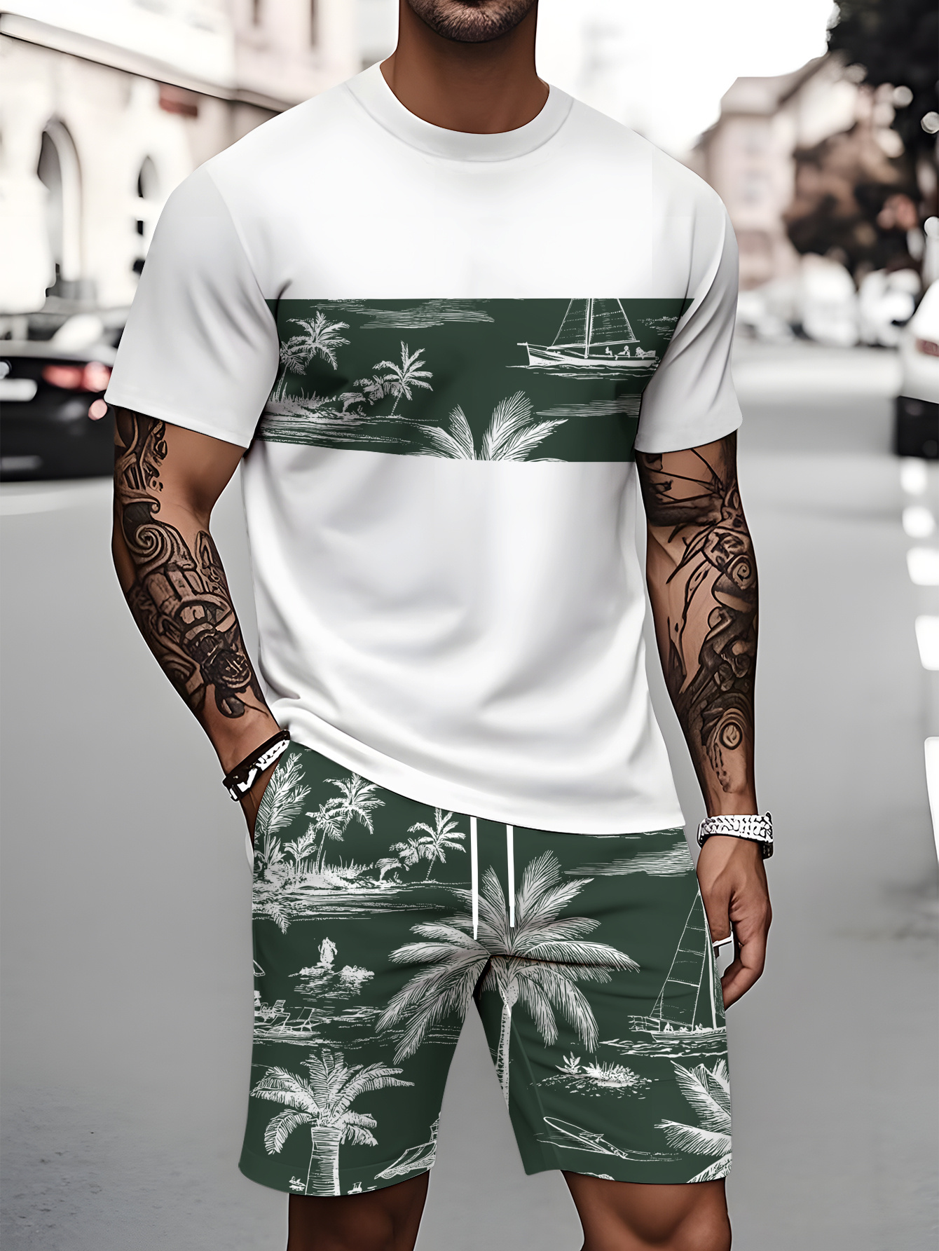 2026 Summer Fashion T-Shirt an - 3D Printing Custom ulasan dan harga