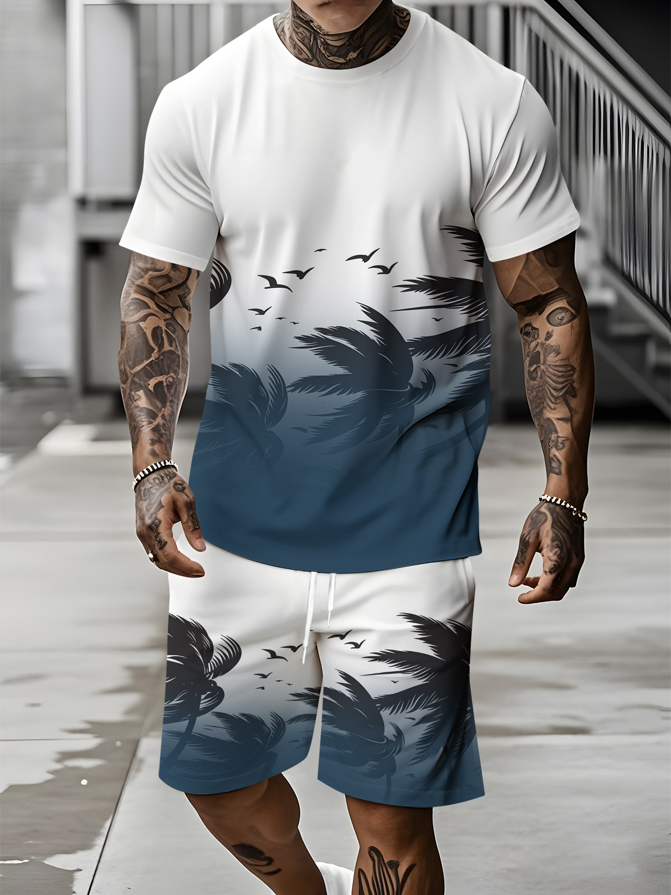 2026 Summer Fashion T-Shirt an - 3D Printing Custom ulasan dan harga