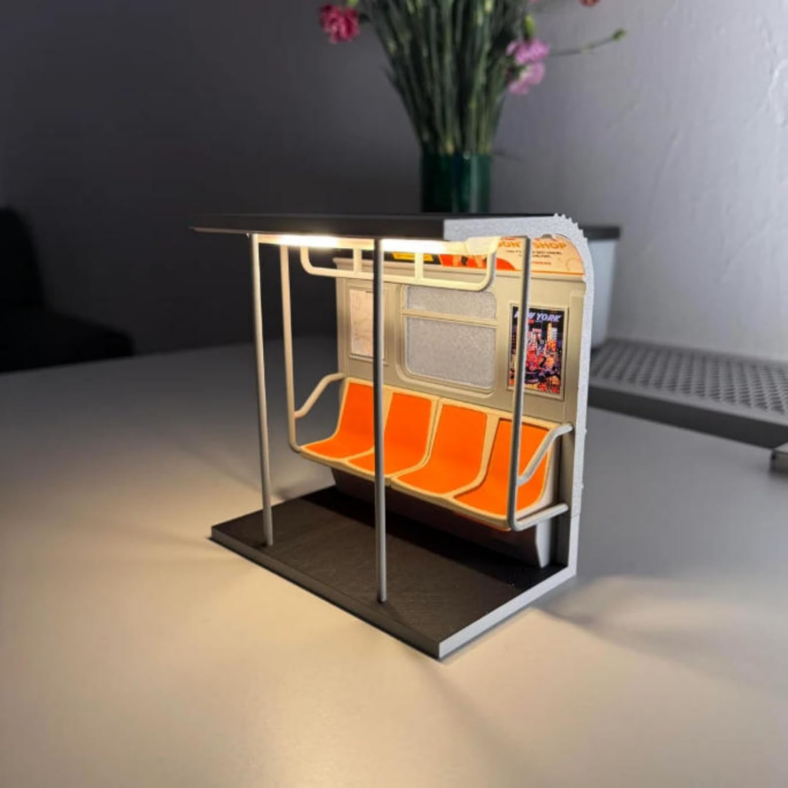 Retro NYC Subway Train Lamps 3 - 3D Printing Nyc ulasan dan harga