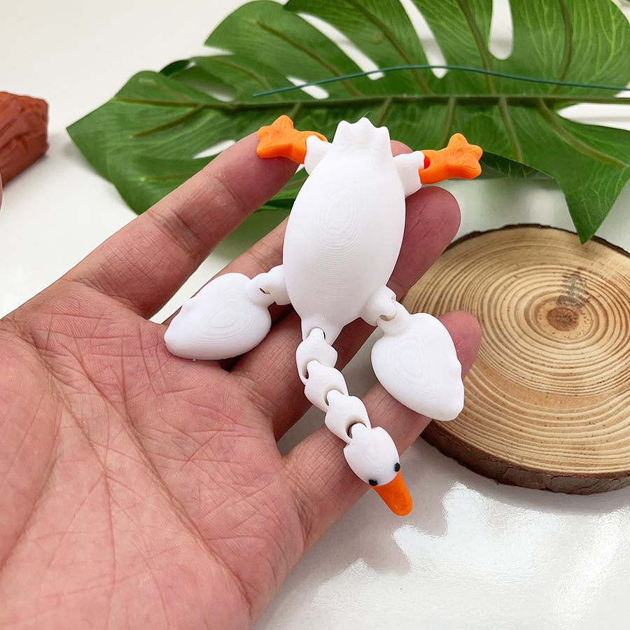 3d Printed Cute White Goose Mo - 3D Printing Eagle ulasan dan harga