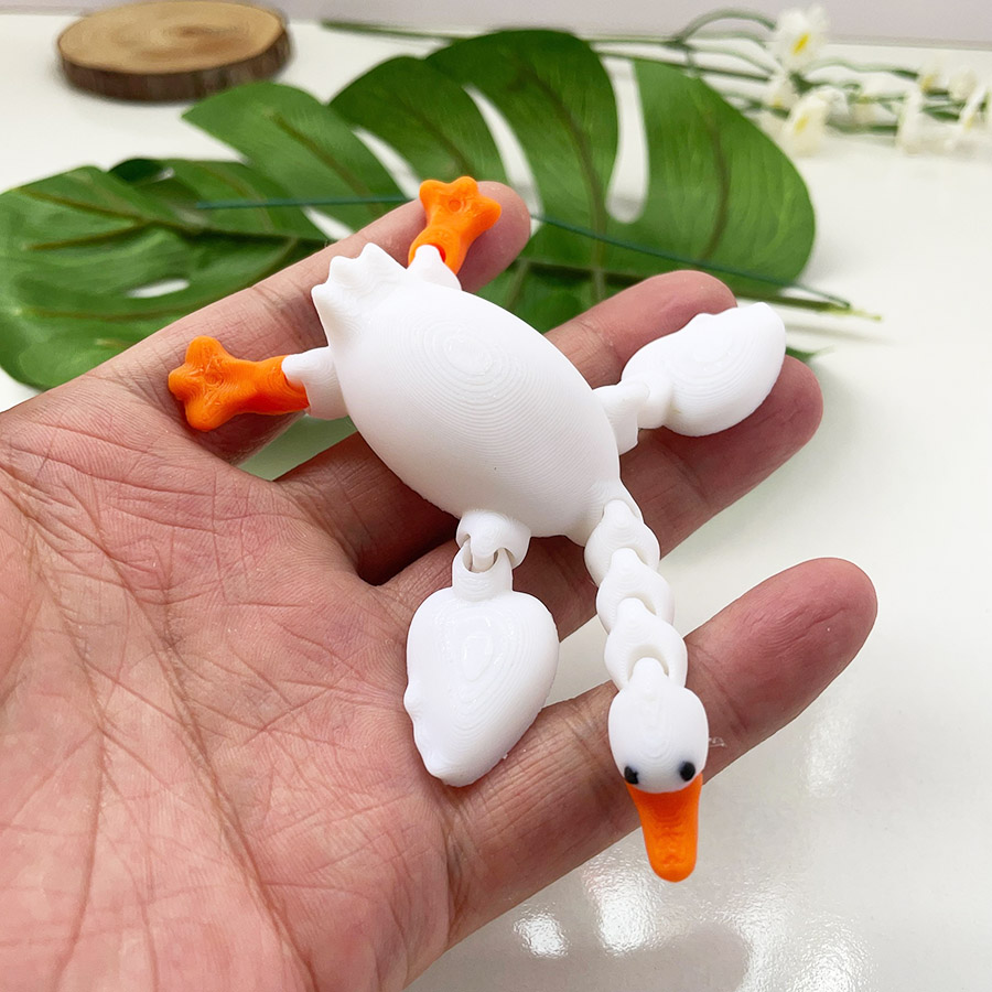 3d Printed Cute White Goose Mo - 3D Printing Eagle ulasan dan harga