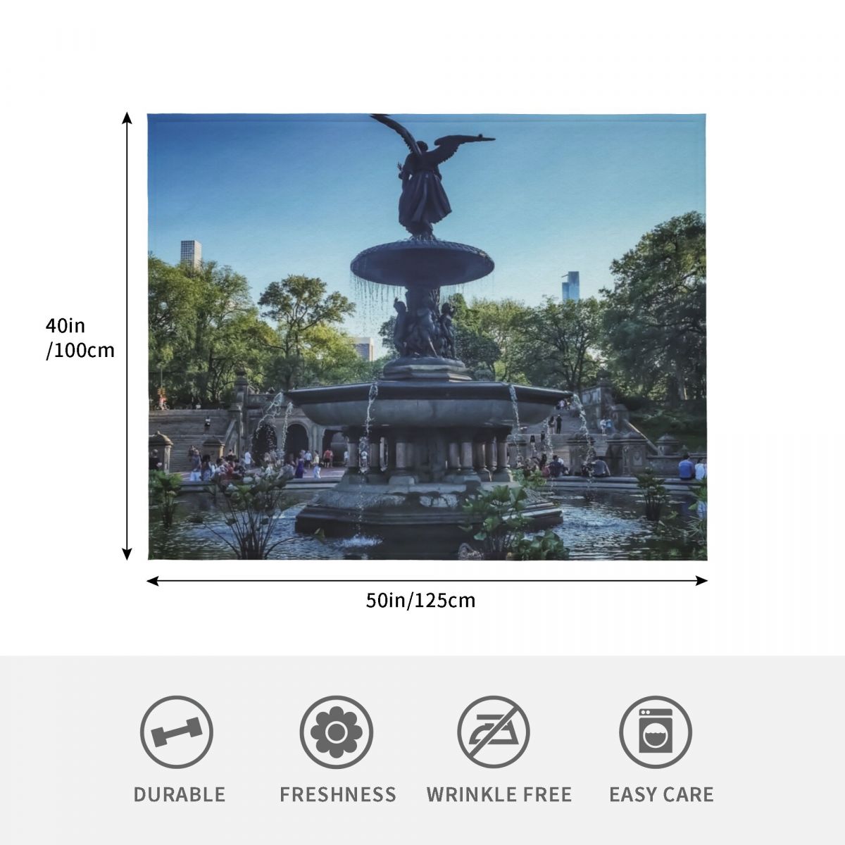 Bethesda Fountain, Central Par - 3D Printing Nyc ulasan dan harga