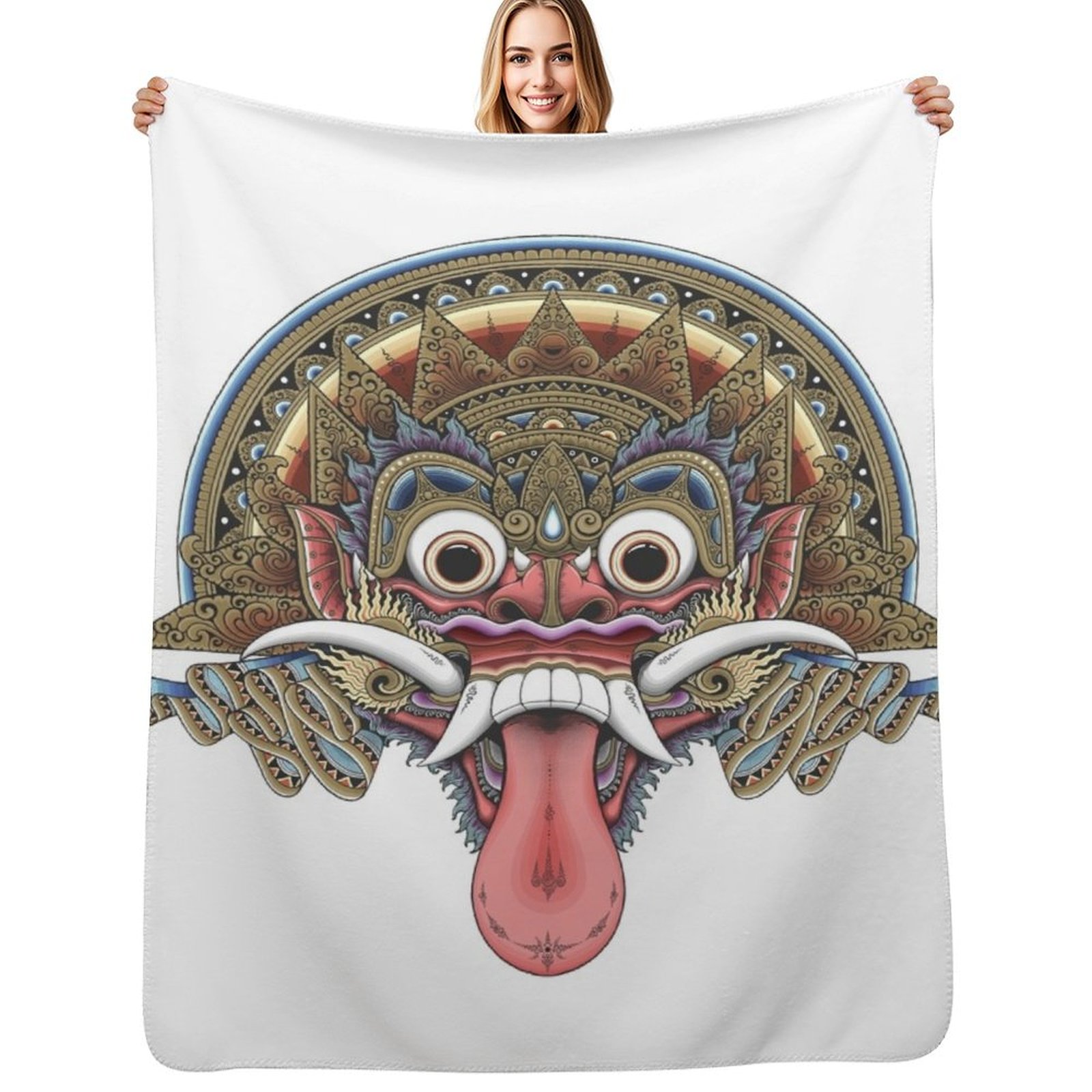 Bali Boma Throw Blanket Machin - 3D Printing Bali ulasan dan harga