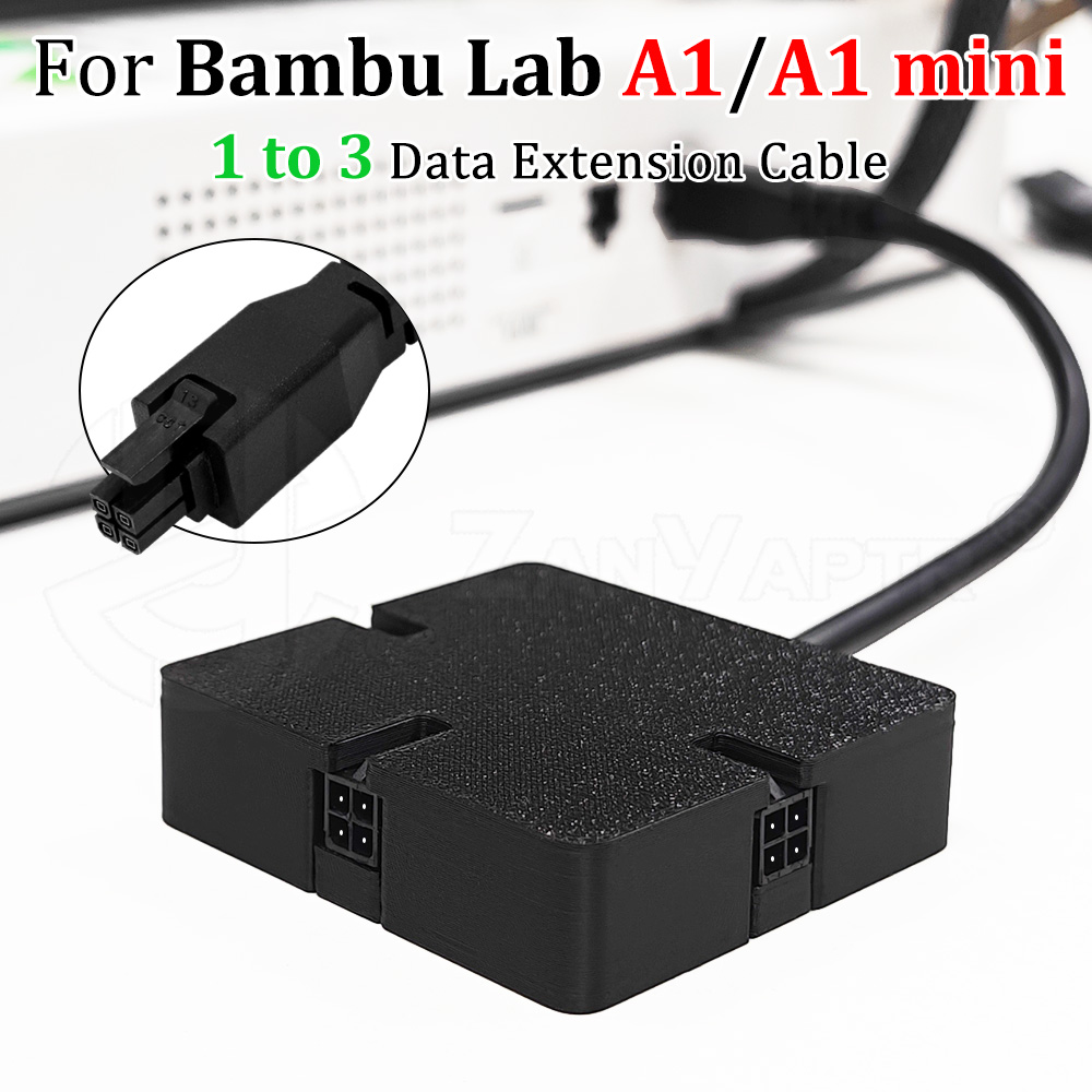 4Pin 3-to-1 AMS Hub Expansion  - 3D Printing Laptop ulasan dan harga