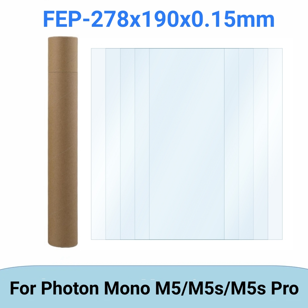 5 Pcs FEP Film 10.1 Inch 278*1 - 3D Printing Xyz ulasan dan harga