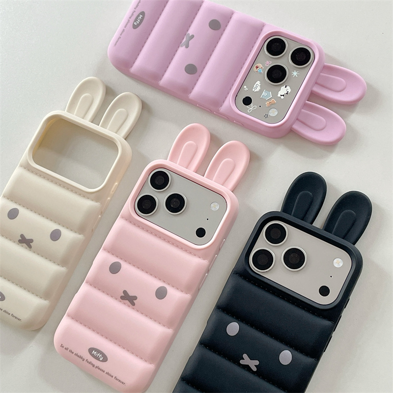 Kawaii 3D Bunny miffy Ears Puf - 3D Printing Rabbit ulasan dan harga
