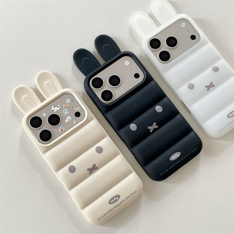 Kawaii 3D Bunny miffy Ears Puf - 3D Printing Rabbit ulasan dan harga