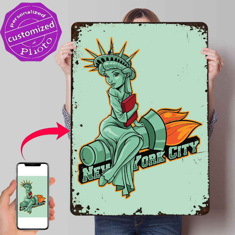 NYC City Icon Badge 3D Printed - 3D Printing Nyc ulasan dan harga