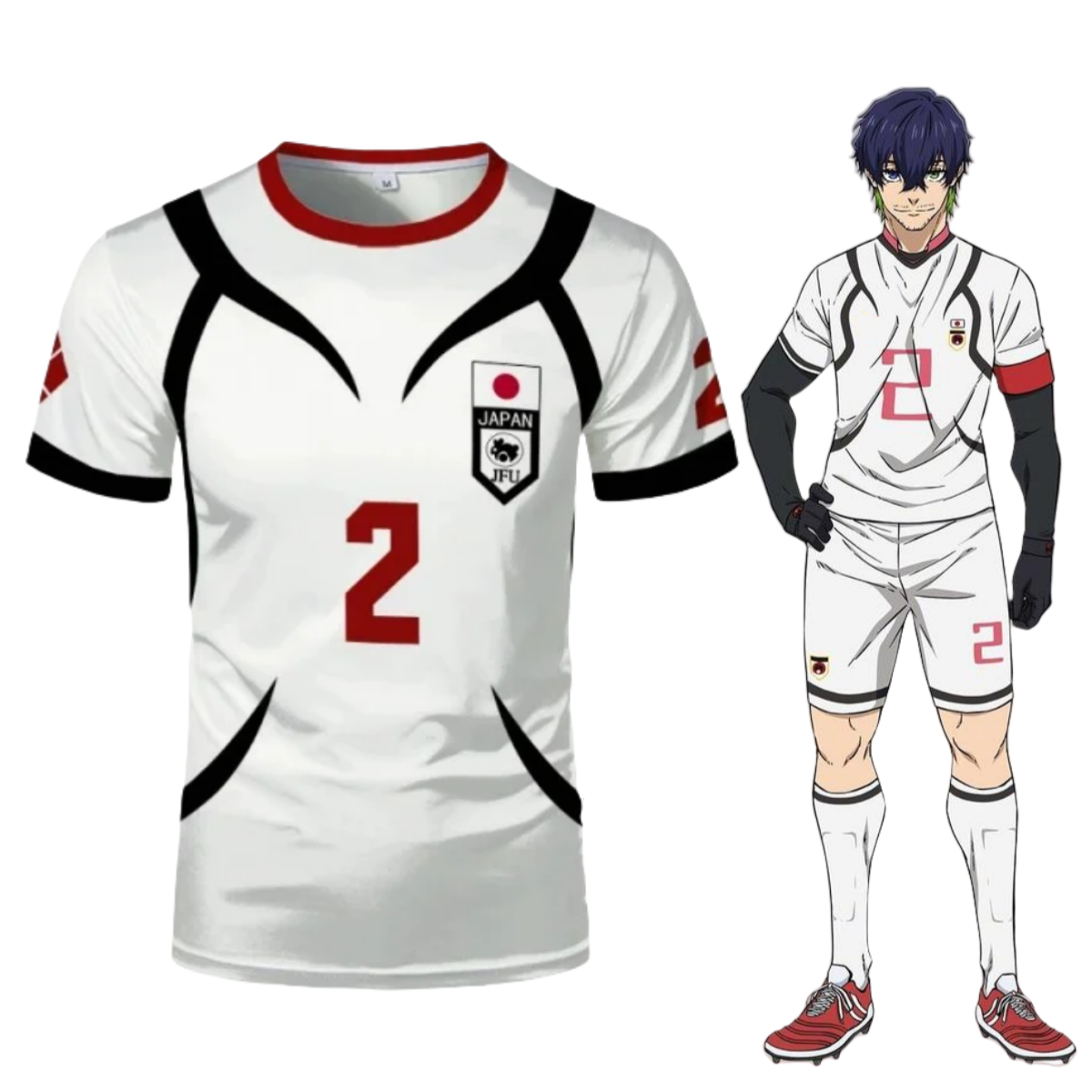 Anime Aiku Shirt Cosplay Costu - 3D Printing Custom ulasan dan harga