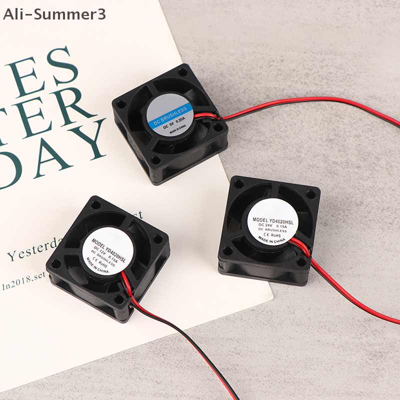 DC 5V/12V/24V Computer CPU Coo - Cooling Fan 40Mm 3D ulasan dan harga