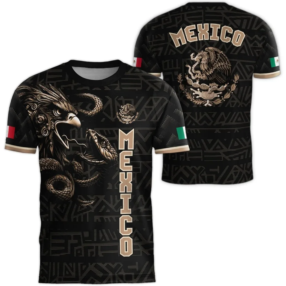 Mexico National Flag Print T S - 3D Printing Eagle ulasan dan harga