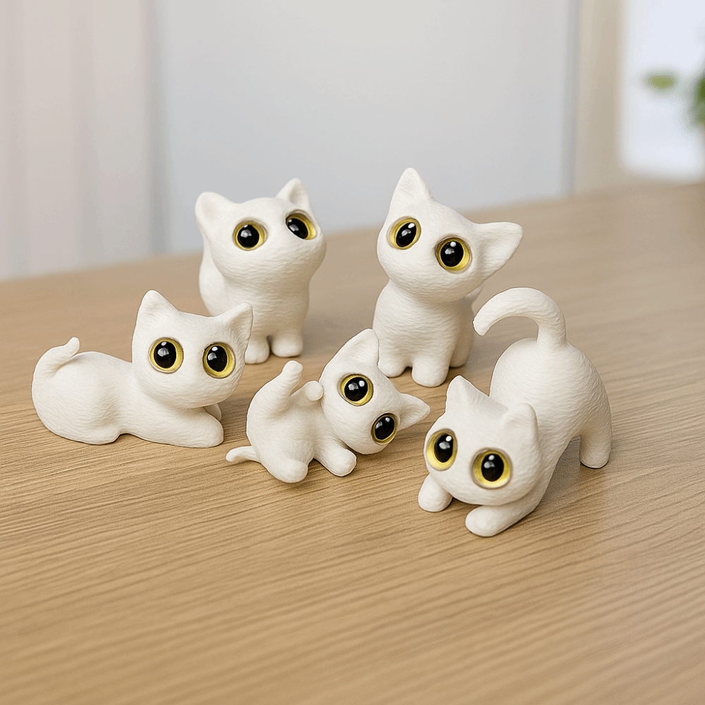 PLA Halloween Cat Anime Figure - 3D Printing Simulator ulasan dan harga